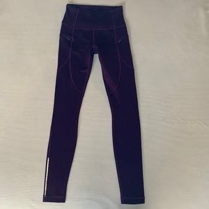 Lululemon Tech Fleece Hi-Rise Running Leggings